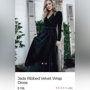 Baltic born wrap dress